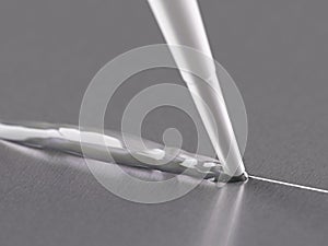 Pouring Silicone Sealant