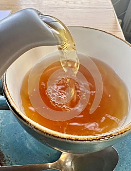 Pouring Tea