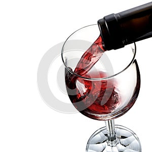 Fundición vino vino vaso 