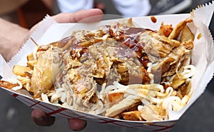 Poutine for Bastille Day Celebration in NYC