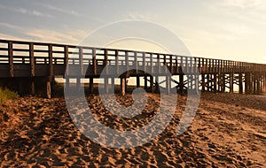 Powder Point Bridge Over Duxbury Bay in Massachusetts