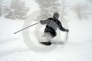 Powder skiing img