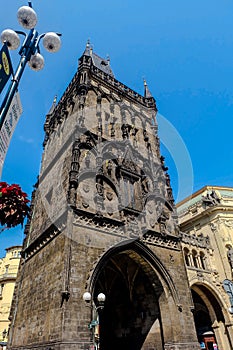 Powder Tower in Prague - Czech Republic