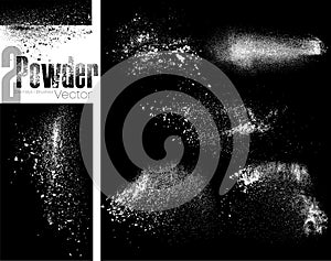 Powder vector overlays