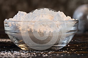 Powdered Sugar in an Ingredient Bowl