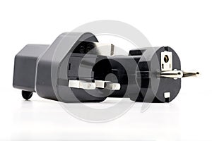Adapter socket electrical plug.
