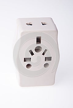 Power Adaptor on background.