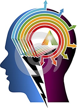 Power brain logo