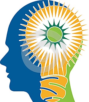 Power brain logo