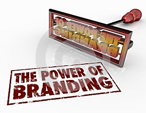 Power of Branding Iron Words Marketing Identity Trust