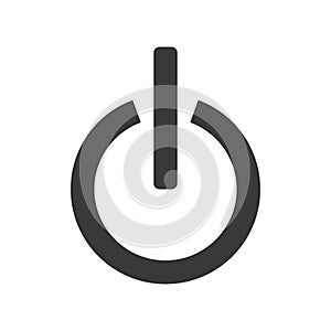 Power Button Icon Vector