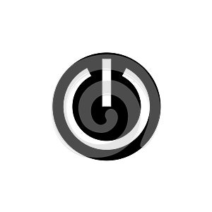 Power Button Icon Vector Design