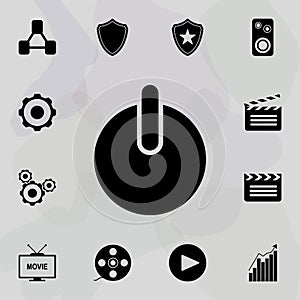 power button icon. web icons universal set for web and mobile