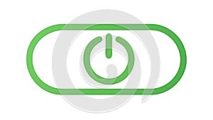 Power Button On Off Start Shutdown Icon Vector, vector design Generative AI
