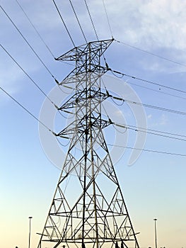 Power cable tower