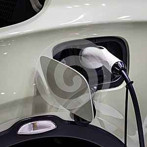 Power cord, pump, plug in, electric car charger, modern electric car