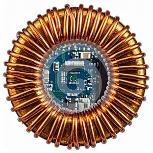 Power Electronics - Toroidal Inductor and PCB