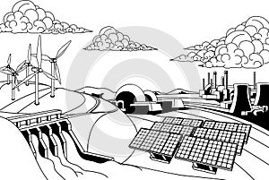 Power Energy Generation Sources