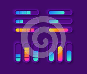 Power gauge UI elements kit