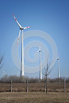 Power generating windmills