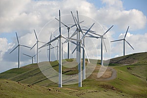 Power Generating Windmills photo