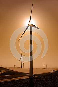 Power Generating Windmills and Sun