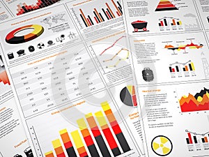 Power graphs and charts