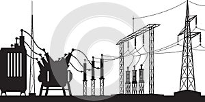 Power grid substation