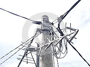 Power high voltage electrical cable