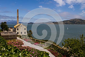 The Power House on Alcatraz Island, San Francisco, California