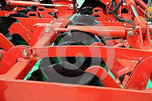 Power hydraulic cylinder. Agricultural machinery