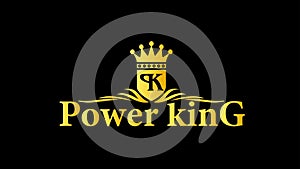 Power king logo vector