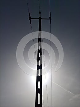 Power Line Pillar