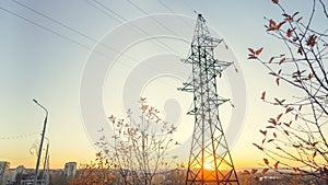 A power line is a system of energy equipment, designed to transmit electricity by means of an electric current. High