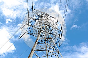 Power Line Tower