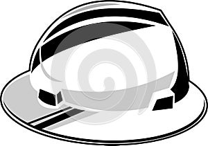 Power lineman hard hat