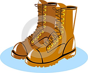 Power lineman working boots