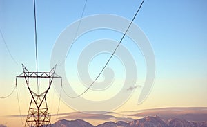 Power lines photo