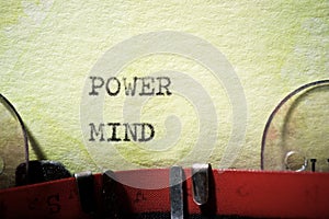 Power mind text