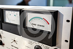 Power monitor indicators