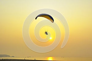 Power paragliding