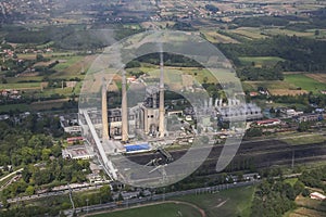 Power plant in coal mine