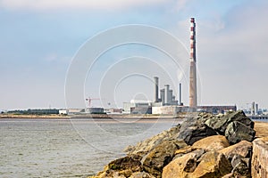 Power plant in Dublin port