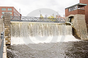 Power plant over Tammerkoski river