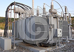 Power plant transformer