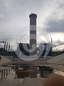 Power plant unit 9 10 suralaya indonesia photo