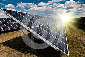 Central eléctrica renovable soleado energía 
