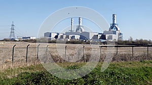 Power plant in wide-screen format