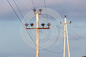 Power pole/power line