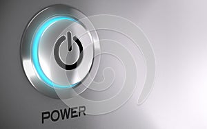 Power Push Button Activated